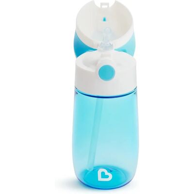 Munchkin Brand Model - Flip & Go Water Bottle with Straw - 355ml Munchkin Brand Model - Flip & Go Water Bottle with Straw - 355ml