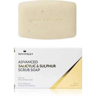Revitale Marchio Advanced Acido Salicilico e Sapone di Trattamento con Zolfo Revitale Marchio Advanced Acido Salicilico e Sapone di Trattamento con Zolfo