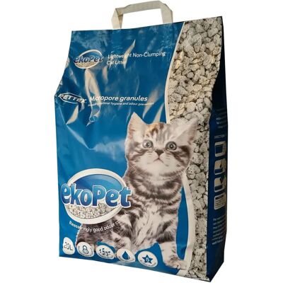 Pettex EkoPet Lightweight Non Clumping Cat Litter - Cat Litter Pettex EkoPet Lightweight Non Clumping Cat Litter - Cat Litter
