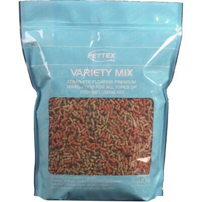 Pettex Premium Pond Fish Food - Variety Mix - 1.2kg Pettex Premium Pond Fish Food - Variety Mix - 1.2kg