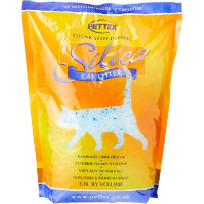 Pettex Silica Cat Litter - 3.8 Litre Pettex Silica Cat Litter - 3.8 Litre