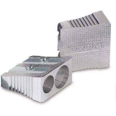 Snopake Sharpener Metal Wedge Double - Pack of 20 Snopake Sharpener Metal Wedge Double - Pack of 20