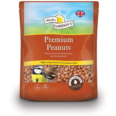 Walter Harrisons Premium Peanuts Bird Food - 2kg Walter Harrisons Premium Peanuts Bird Food - 2kg