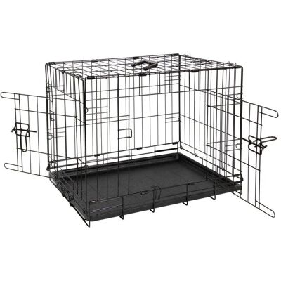 Animal Instincts Black Comfort Crate - Pet Cage Animal Instincts Black Comfort Crate - Pet Cage
