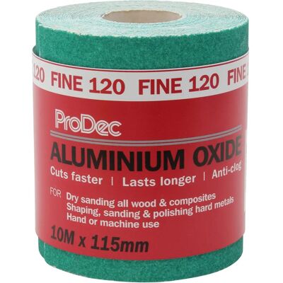 ProDec 10 m Grün Feinkorn Schleifpapierrolle - Schleifpapier Rolle ProDec 10 m Grün Feinkorn Schleifpapierrolle - Schleifpapier Rolle