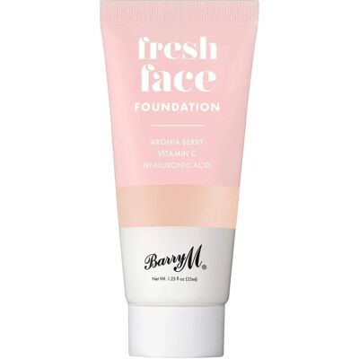 Barry M Fresh Face Liquid Foundation - Skin Tone, Vegan, 35ml Barry M Fresh Face Liquid Foundation - Skin Tone, Vegan, 35ml