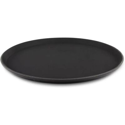 Grunwerg Tuffgrip Super Plastic Rubberized Anti-Skid Food Tray - Round Grunwerg Tuffgrip Super Plastic Rubberized Anti-Skid Food Tray - Round