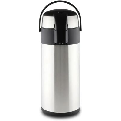 Thermos Grunwerg Pioneer Airpot 4,0 L en acier inoxydable - Système de pompe Thermos Grunwerg Pioneer Airpot 4,0 L en acier inoxydable - Système de pompe