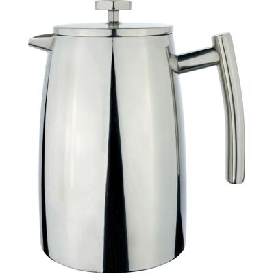 Grunwerg Belmont Cafetera de doble pared de 12 tazas - Plata Grunwerg Belmont Cafetera de doble pared de 12 tazas - Plata
