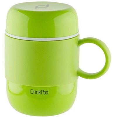 BigBuy Home Travel Mug Green - Insulated 0.28L BigBuy Home Travel Mug Green - Insulated 0.28L
