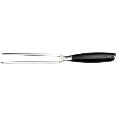 Rio Rockingham Forge Equilibrium Forged Carving Fork - 16cm, Black Handle, Kitchen Utensil Rio Rockingham Forge Equilibrium Forged Carving Fork - 16cm, Black Handle, Kitchen Utensil