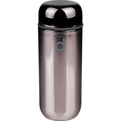 Grunwerg Drink Pod Thermos - 200ml - Noir - Étanche Grunwerg Drink Pod Thermos - 200ml - Noir - Étanche
