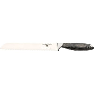 Rio Rockingham Forge RF-2590 Bread Knife - German Steel, Ergonomic Handle, 20cm Rio Rockingham Forge RF-2590 Bread Knife - German Steel, Ergonomic Handle, 20cm