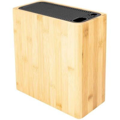 Grunwerg - KB-6824WB - Bamboo Knife Block - Holds 20 Knives - Kitchen Accessory Grunwerg - KB-6824WB - Bamboo Knife Block - Holds 20 Knives - Kitchen Accessory