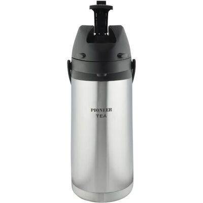 Pioneer Flasks 1.9L Stainless Steel Airpot for Events - Flask Pioneer Flasks 1.9L Stainless Steel Airpot for Events - Flask