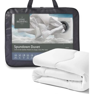 The Fine Bedding Company Spundown Duvet 13.5 Tog - White - Single The Fine Bedding Company Spundown Duvet 13.5 Tog - White - Single
