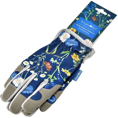 Burgon & Ball RHS British Meadow Print Gardening Gloves - M/L Burgon & Ball RHS British Meadow Print Gardening Gloves - M/L