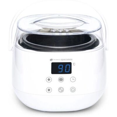 Diamond Rio Chauffe-Cire Professionnel Convient à Tous les Types de Cire y compris Crème Dure et Douce Contrôle Automatique de la Température Plusieurs Réglages de Température LCD Chauffage Rapide - Publicité Diamond Rio Chauffe-Cire Professionnel Convient à Tous les Types de Cire y compris Crème Dure et Douce Contrôle Automatique de la Température Plusieurs Réglages de Température LCD Chauffage Rapide - Publicité