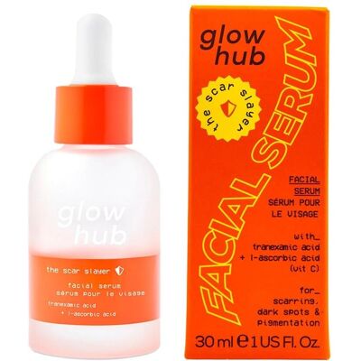 Glow Hub The Scar Slayer Acid Serum - Serum with Vitamin C, Tranexamic Acid, 30ml Glow Hub The Scar Slayer Acid Serum - Serum with Vitamin C, Tranexamic Acid, 30ml