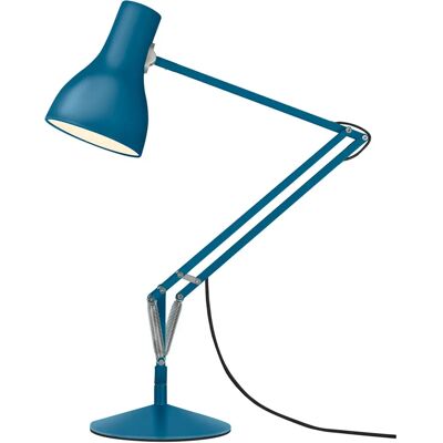 Lampe de bureau Anglepoise Type 75 Bleu Saxon - Édition Margaret Howell - Publicité Lampe de bureau Anglepoise Type 75 Bleu Saxon - Édition Margaret Howell - Publicité