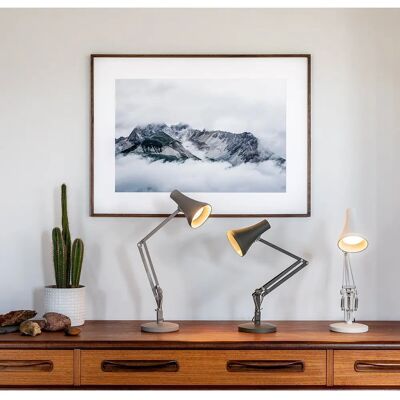 Lampe de bureau industrielle blanche Anglepoise Type 75 Lampe de bureau industrielle blanche Anglepoise Type 75