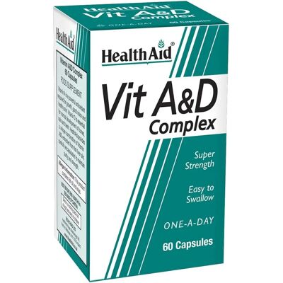 HealthAid Vitamin A & D Complex Capsules - Vitamins & Supplements HealthAid Vitamin A & D Complex Capsules - Vitamins & Supplements