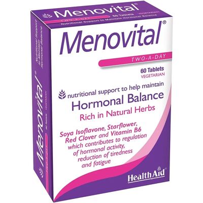 Healthaid Menovital Tabletas (60 pcs) Healthaid Menovital Tabletas (60 pcs)