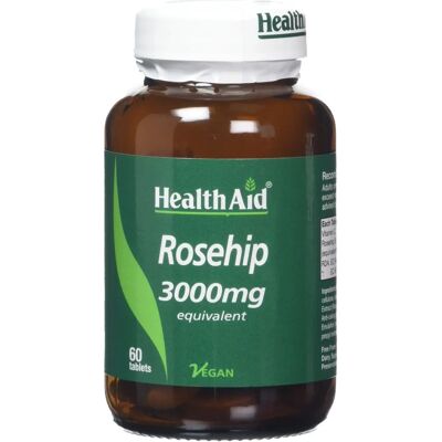 HealthAid Rosehip 3000mg - 60 Tablets - Joint & Immune Support HealthAid Rosehip 3000mg - 60 Tablets - Joint & Immune Support