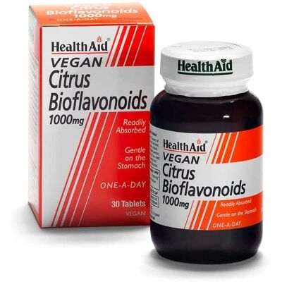 Health Aid Citrus Bioflavonoid 1000mg Tablets - Supplements Health Aid Citrus Bioflavonoid 1000mg Tablets - Supplements