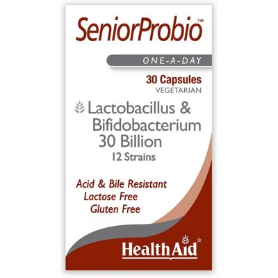 HealthAid Senior Probio - Probiotic Capsules for Seniors HealthAid Senior Probio - Probiotic Capsules for Seniors
