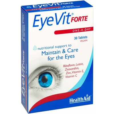 Health Aid Eyevit Forte - 30 Tablets Health Aid Eyevit Forte - 30 Tablets