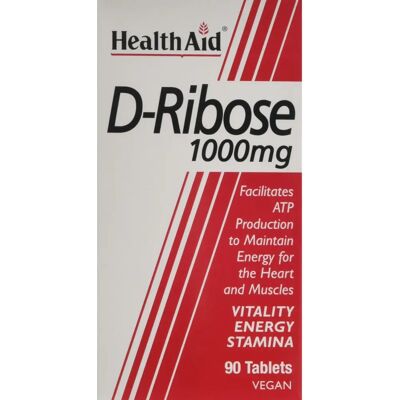 Health Aid D-Ribose 1000mg - Energy Support Health Aid D-Ribose 1000mg - Energy Support