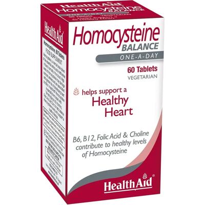 Health Aid Homocysteine Complex - 60 Tablets Health Aid Homocysteine Complex - 60 Tablets