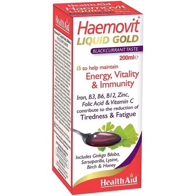 HealthAid Haemovit Liquid Gold Tonic - Liquid, 200ml HealthAid Haemovit Liquid Gold Tonic - Liquid, 200ml
