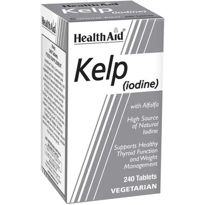 Healthaid Kelp (Yodo) Tabletas (240 uds) Healthaid Kelp (Yodo) Tabletas (240 uds)