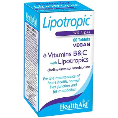 Health Aid Lipotropic Vitamins B&C - Supports Liver & Metabolism Health Aid Lipotropic Vitamins B&C - Supports Liver & Metabolism