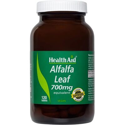 Health Aid Luzerne 700mg Tabletten - Nahrungsergänzungsmittel Health Aid Luzerne 700mg Tabletten - Nahrungsergänzungsmittel