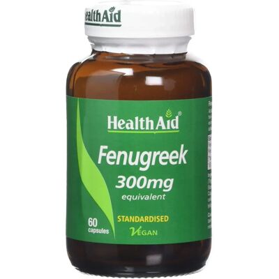 Health Aid Bockshornklee 300mg Kapseln - Nahrungsergänzung Health Aid Bockshornklee 300mg Kapseln - Nahrungsergänzung