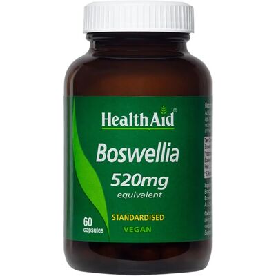 HealthAid Boswellia 520mg Kapseln - Nahrungsergänzung HealthAid Boswellia 520mg Kapseln - Nahrungsergänzung