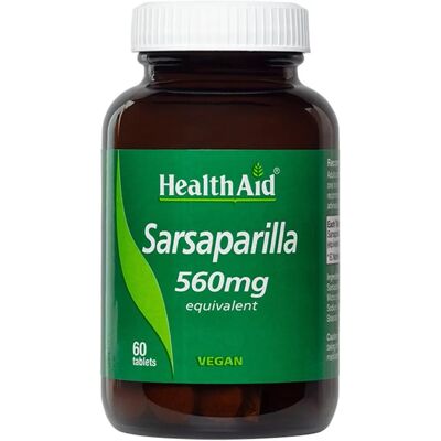 Health Aid Sarsaparilla 560mg - Integratore - 60 Compresse Health Aid Sarsaparilla 560mg - Integratore - 60 Compresse