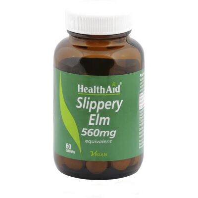 Health Aid Slippery Elm 560mg - Digestive Support Health Aid Slippery Elm 560mg - Digestive Support
