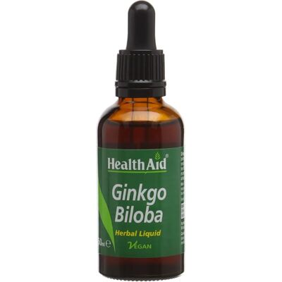 Health Aid Ginkgo Biloba Flüssigkeit - Unterstützung der Blutzirkulation Health Aid Ginkgo Biloba Flüssigkeit - Unterstützung der Blutzirkulation