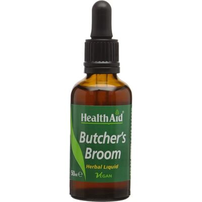 Health Aid Ruscus aculeatus Liquid - Butcher's Broom - 50ml - Liquid supplement Health Aid Ruscus aculeatus Liquid - Butcher's Broom - 50ml - Liquid supplement