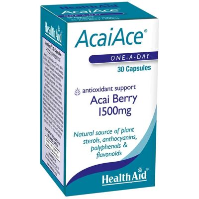 HealthAid AcaiAce - Acai Berry 1500mg Capsules - Supplements HealthAid AcaiAce - Acai Berry 1500mg Capsules - Supplements
