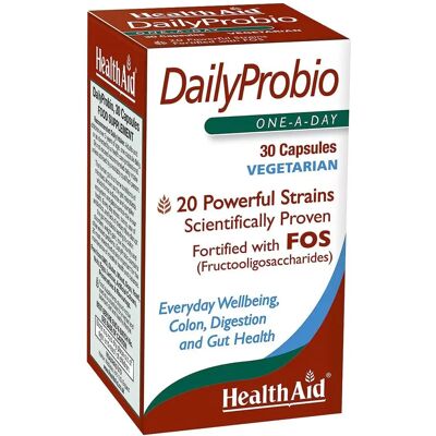 Health Aid DailyProbio - Supports Gut Health - Dietary Supplement Health Aid DailyProbio - Supports Gut Health - Dietary Supplement