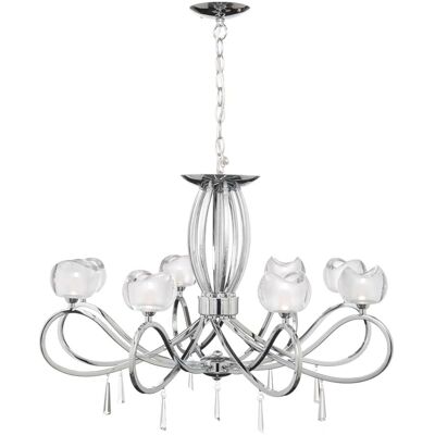 Litecraft - Marta - Polish Chrome - Ceiling Pendant Light Litecraft - Marta - Polish Chrome - Ceiling Pendant Light