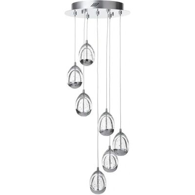 Litecraft - Visconte Bulla - Polished Chrome - Ceiling Pendant Light Litecraft - Visconte Bulla - Polished Chrome - Ceiling Pendant Light