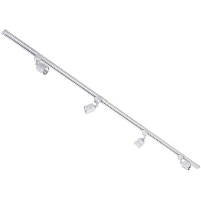 Litecraft 2 Metre Kitchen Track Light - White Litecraft 2 Metre Kitchen Track Light - White