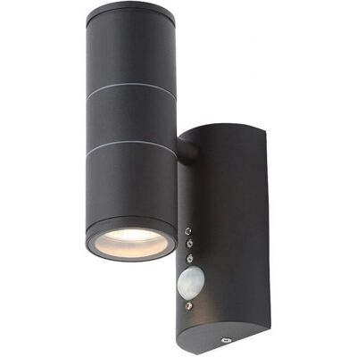 Forum Lighting Islay PIR 2 Light Wall Light - Outdoor, Black, PIR Sensor Forum Lighting Islay PIR 2 Light Wall Light - Outdoor, Black, PIR Sensor