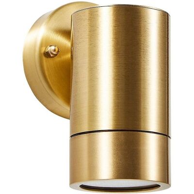 Forum Lighting Brac Single Light Outdoor Brass Wall Fitting - Wall Lamp Forum Lighting Brac Single Light Outdoor Brass Wall Fitting - Wall Lamp